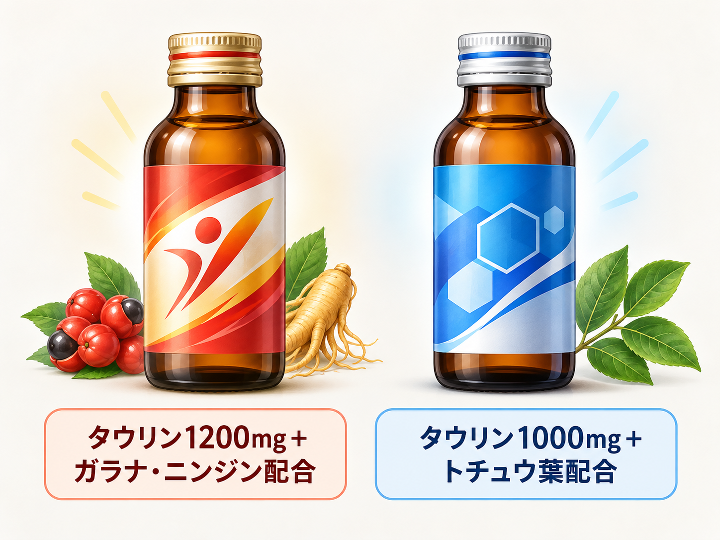 チョコラBBハイパーとローヤル2のまとめイメージ